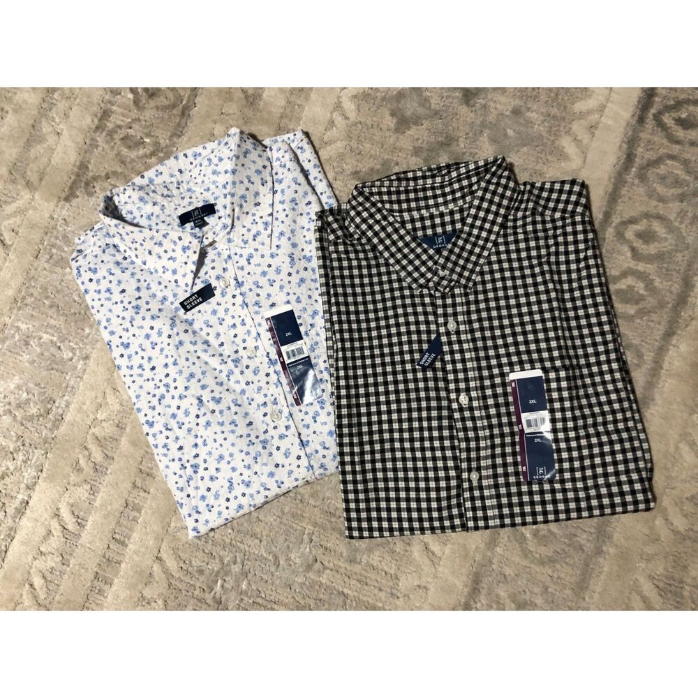 Men's New Dress Shirt Bundle XXL